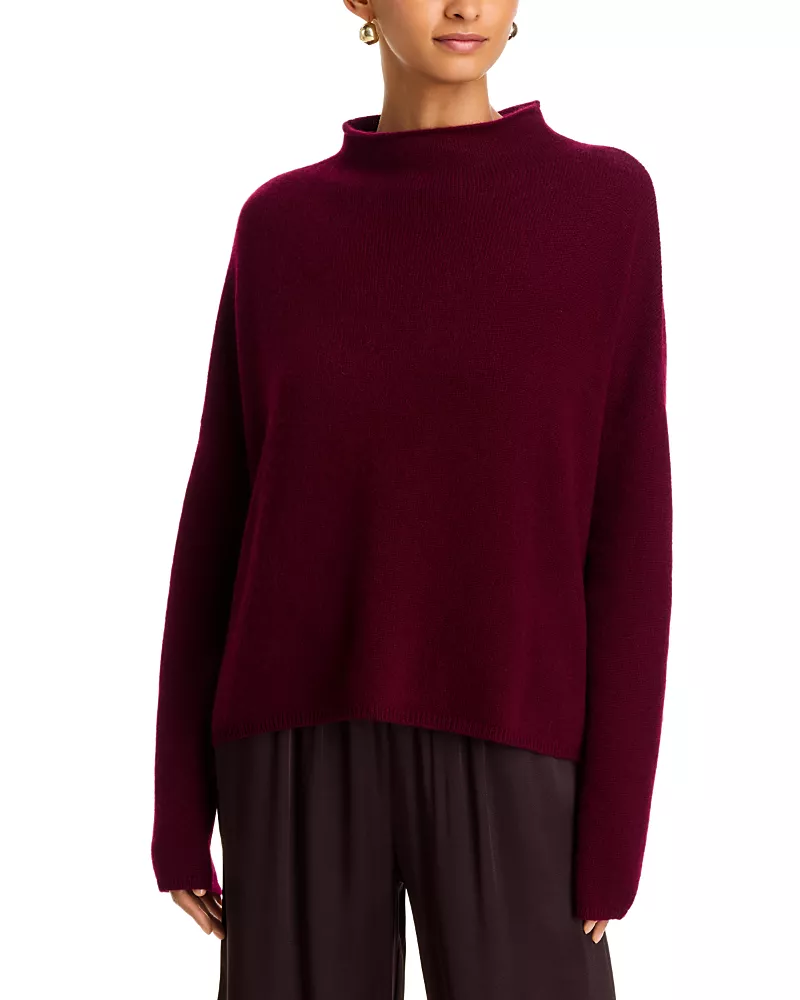 Lisa Yang Sandy Cashmere Roll Neck Sweater