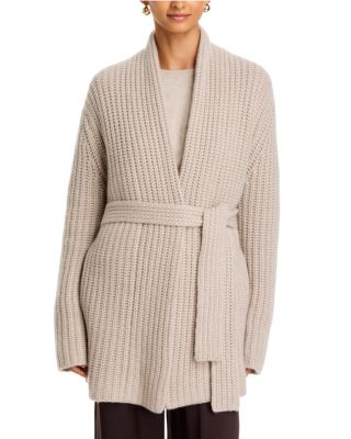 Jacqueline Cashmere Belted Cardigan
