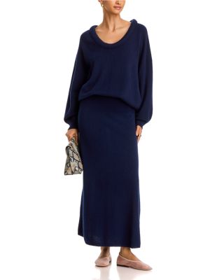 Doria Cashmere Sweater & Dolly Cashmere Skirt