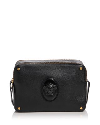 Lou Medusa Leather Crossbody Bag