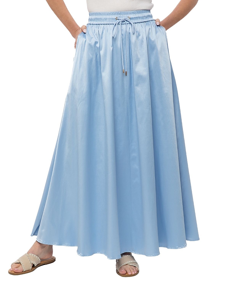 The Burgess Collection The Serena Satin Skirt