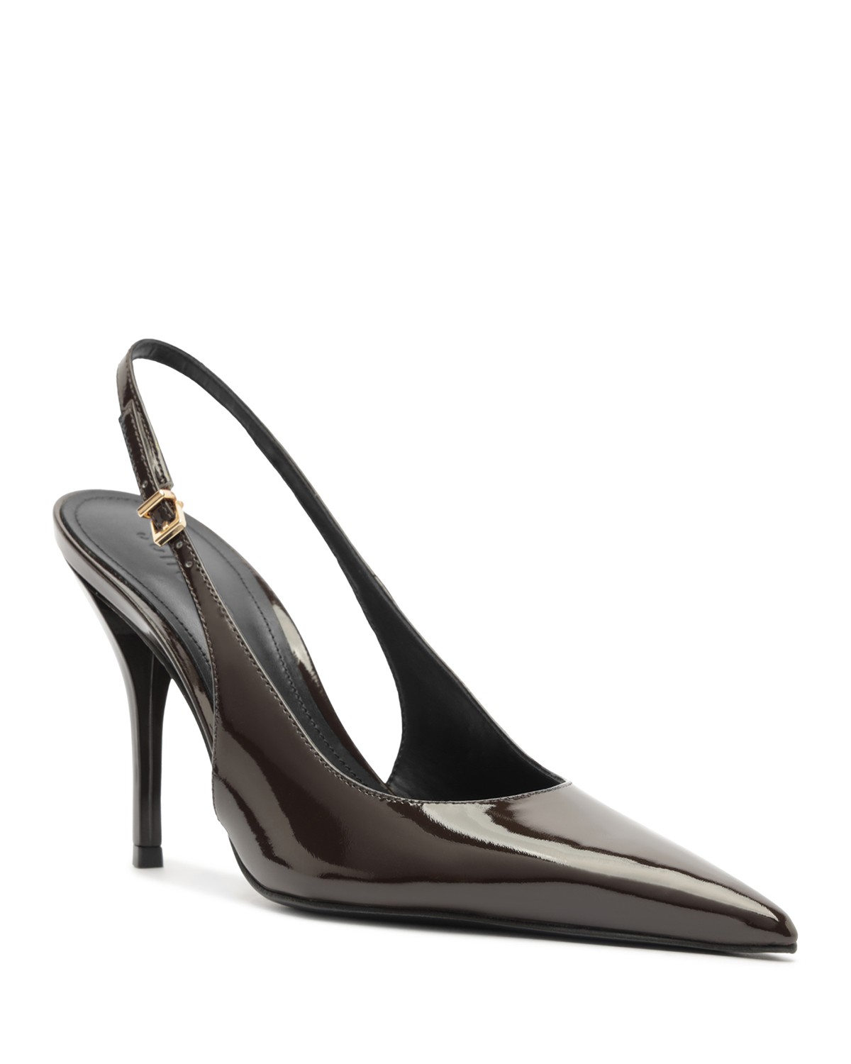 Liora Patent Slingback Pumps