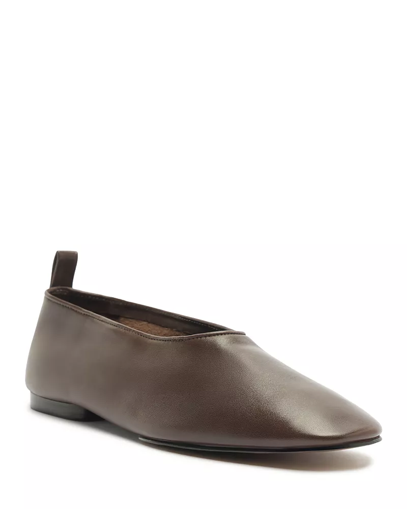 Schutz Women's Hadley Leather Ballet Flats