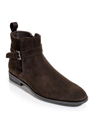 Men's Desmond Leather Buckle Boots