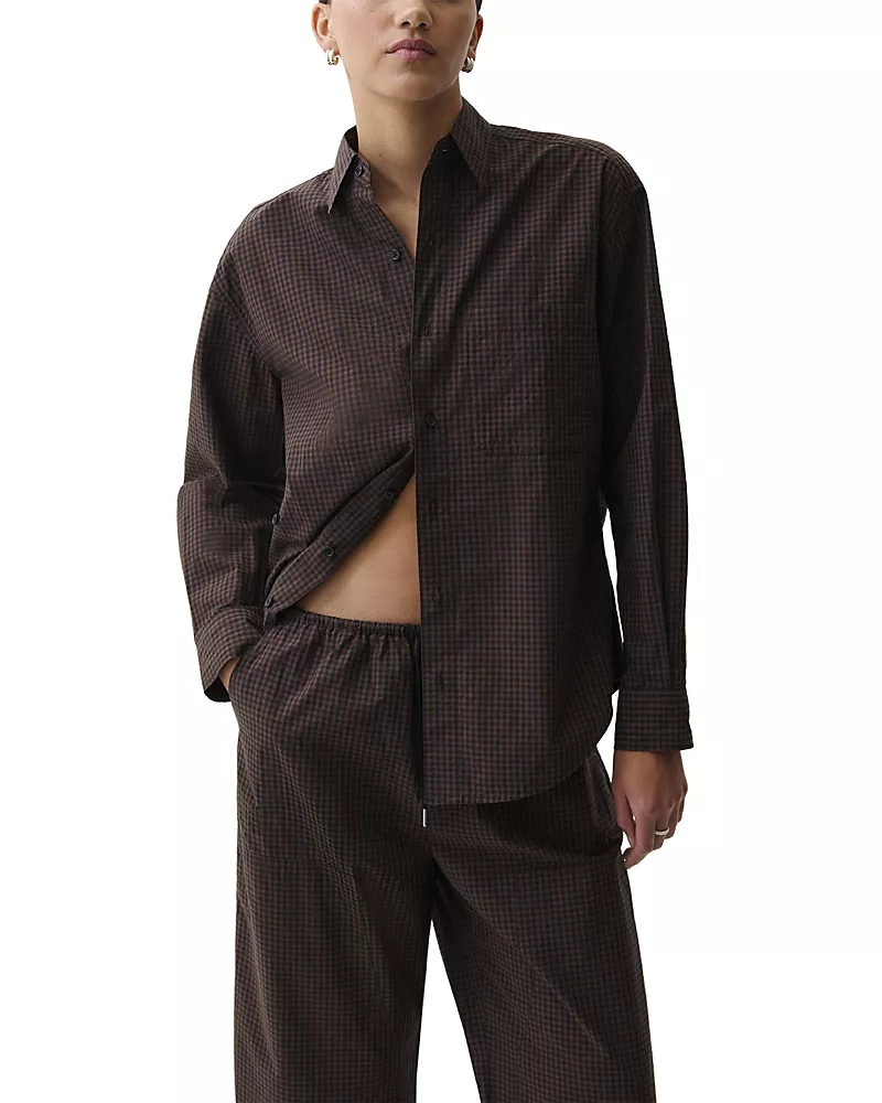 Pistola Mila Long Sleeve Button Down Shirt