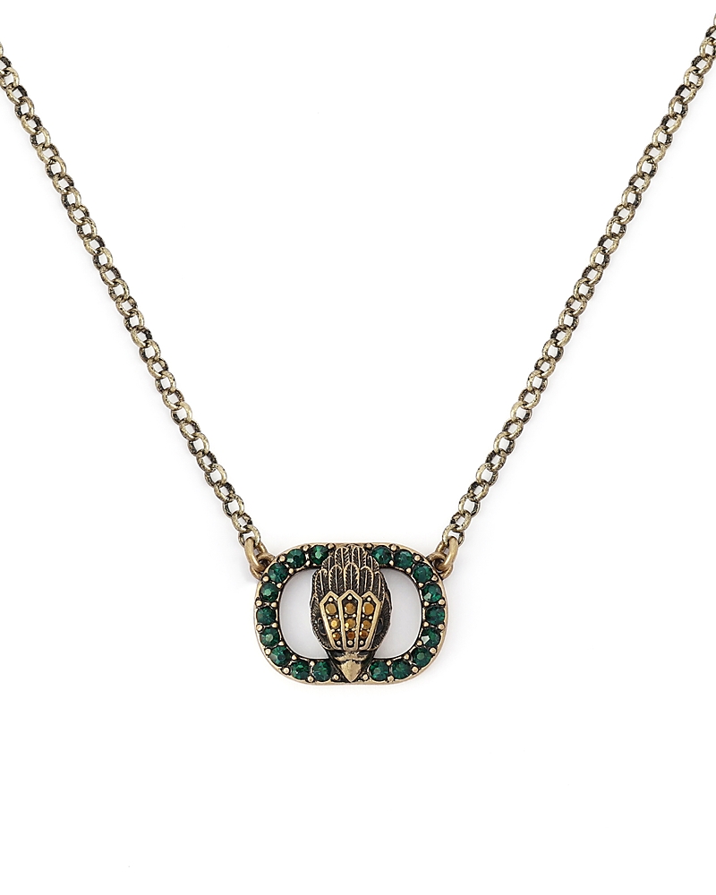 Kurt Geiger London Signature Chelsea Eagle Pendant Necklace, 16