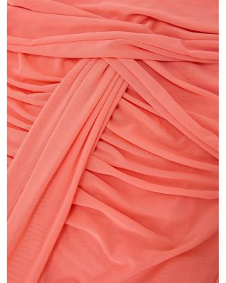 Starla Ruched Mesh Maxi Dress - thumbnail 6
