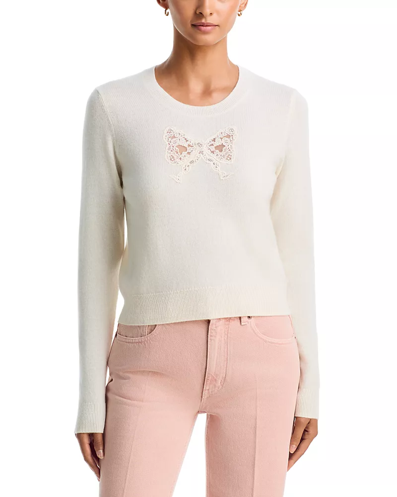 LoveShackFancy Mingley Wool & Cashmere Sweater