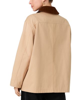 Barn Contrast Collar Jacket - thumbnail 4