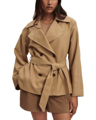 Maddox Short Trench Coat