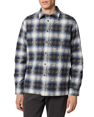 Petrol Medallion Cotton Shirt