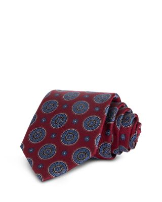 Silk Classic Floral Medallion Tie - Exclusive
