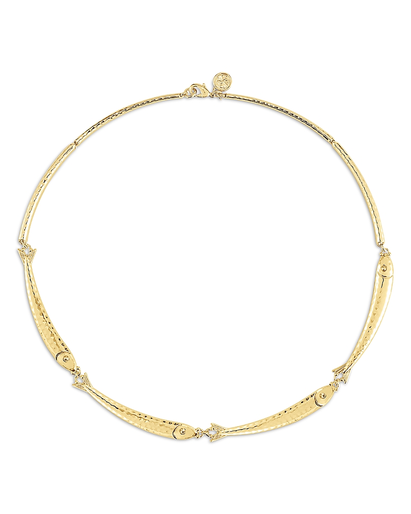 Anabel Aram Milos Fish Necklace, 15.5