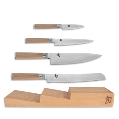 Classic Blonde 5 Piece Knife and Drawer Organizer Set