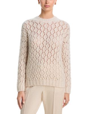 Crewneck Mohair Blend Sweater