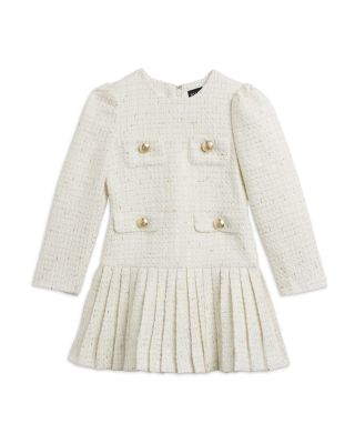 Girls' Shiloh Boucl&eacute; Dress - Little Kid, Big Kid