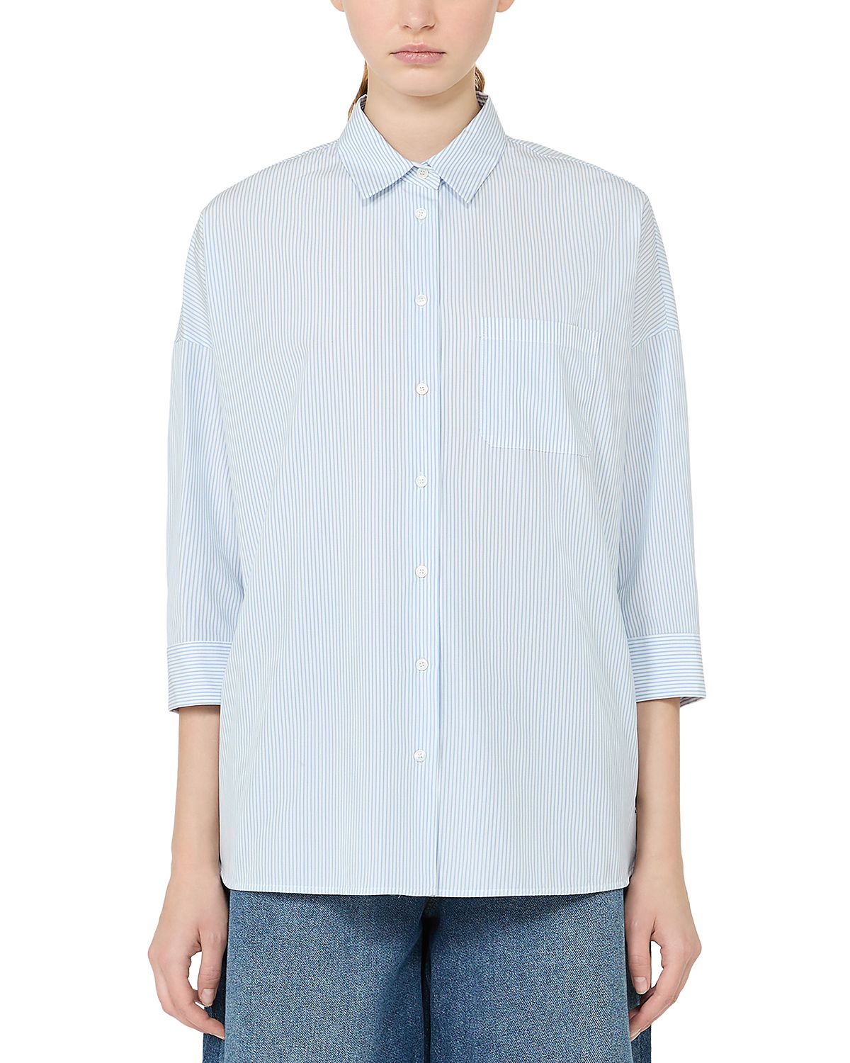 Weekend Max Mara Wkdgiralda Three Quarter Sleeve Shirt