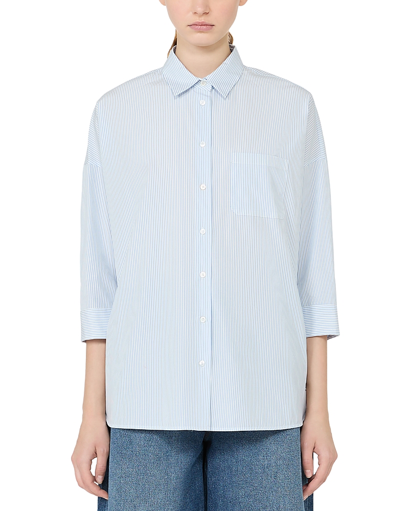 Weekend Max Mara Wkdgiralda Three Quarter Sleeve Shirt