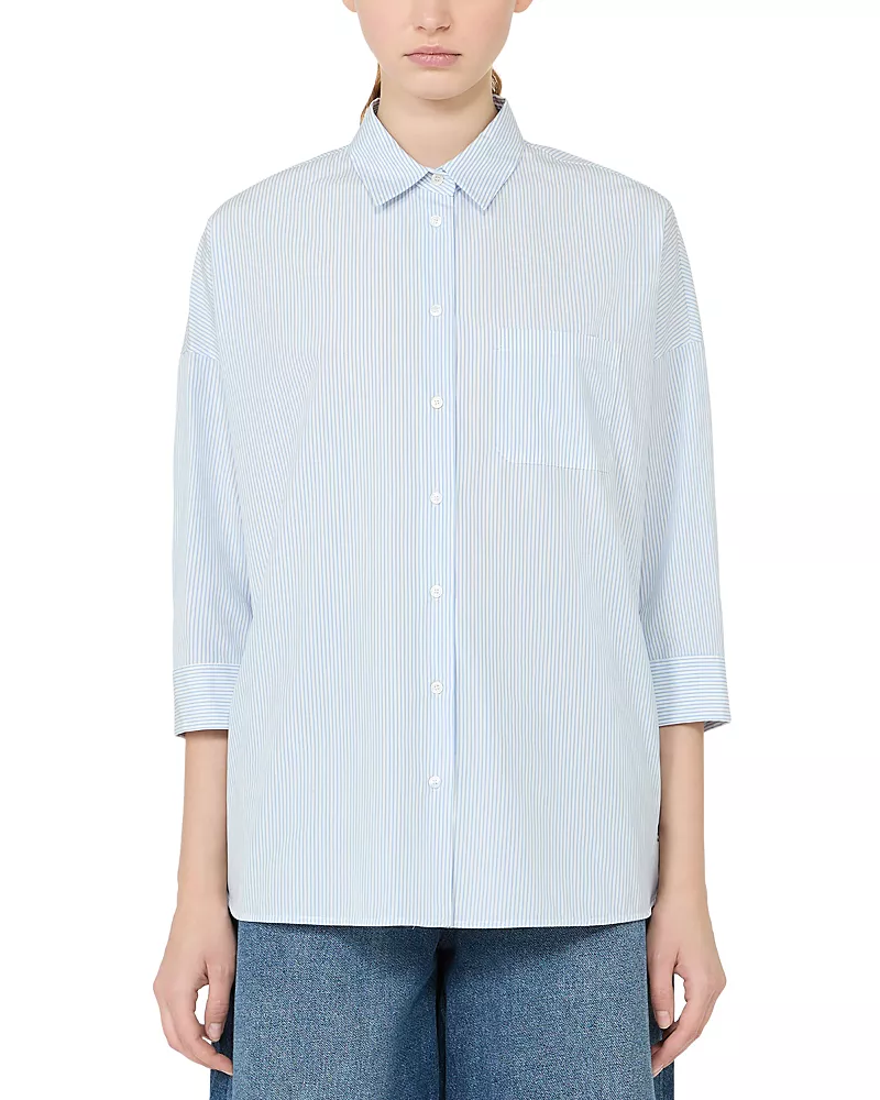Weekend Max Mara Wkdgiralda Three Quarter Sleeve Shirt