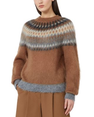 Mstglassa Fair Isle Crewneck Sweater