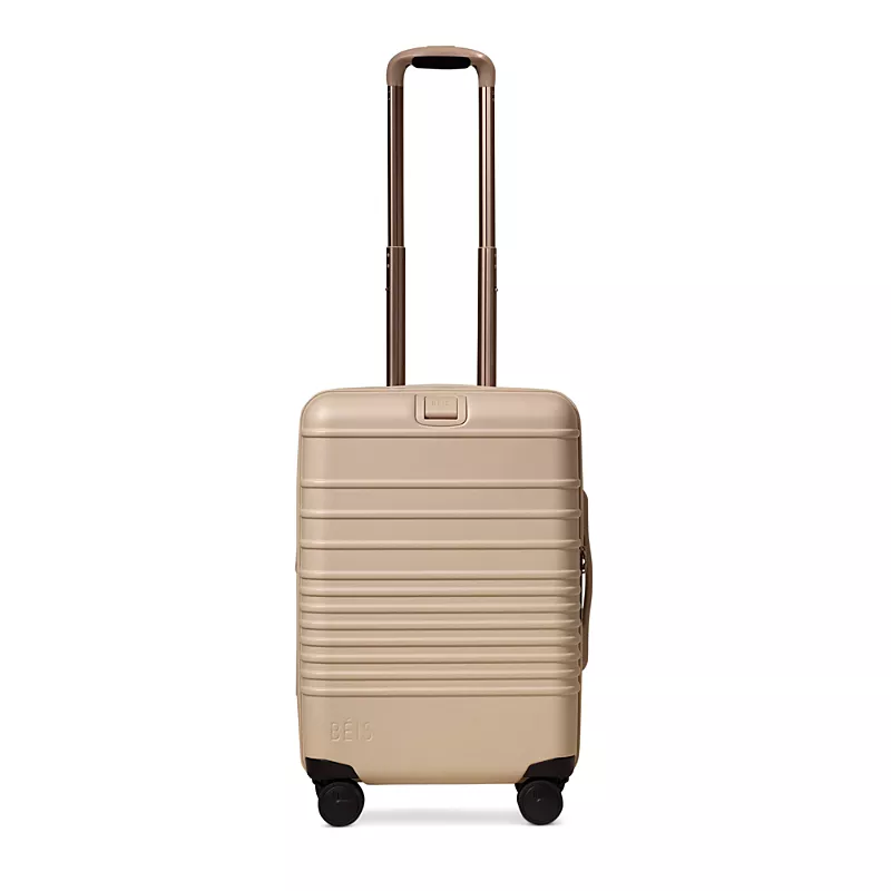 BEIS The Carry-On Roller in Beige