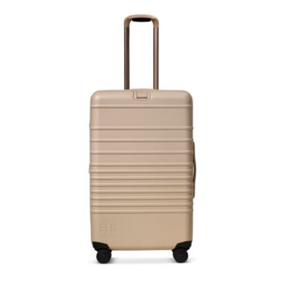 The Medium Check In Roller in Beige