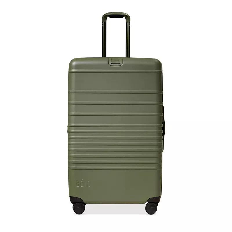 BEIS The Large Check In Roller in Olive