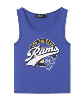 Junk Food Clothing Women's Los Angeles Rams Cropped Tank
