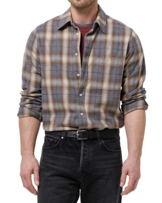 Cairo Cascade Plaid Cotton Shirt