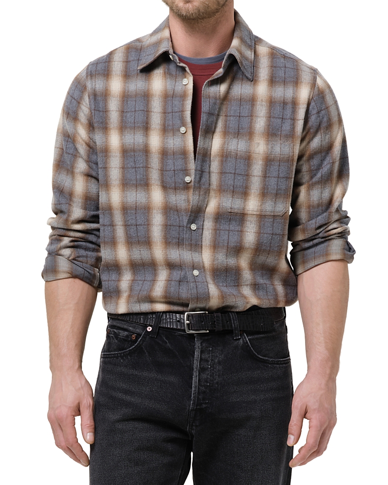 Citizens of Humanity Cairo Cascade Plaid Cotton Shirt
