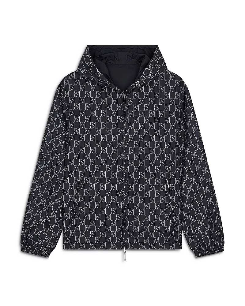 Emporio Armani Allover Print Blouson Jacket