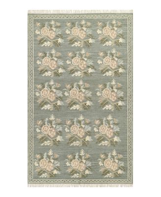 Momeni Florence FLORNFLO-1BLU Area Rug, 8' x 10'