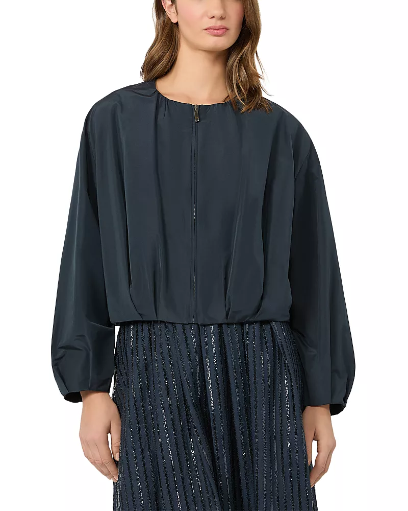 Weekend Max Mara Wkdbutterfly Gathered Boxy Jacket