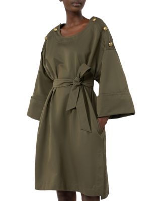 Mxmmelodia Belted Cotton Dress