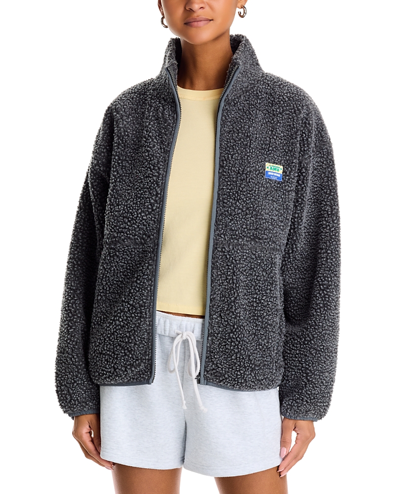 American Vintage Fleece Zippered Jacket