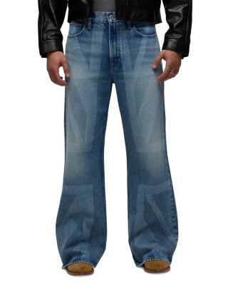 Luca Wide Leg Cotton 32" Jeans in Palace