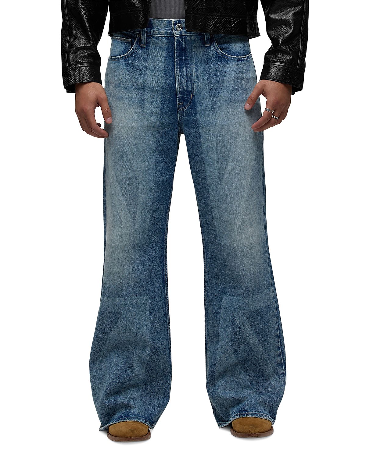 Hudson Luca Wide Leg Cotton 32 Jeans