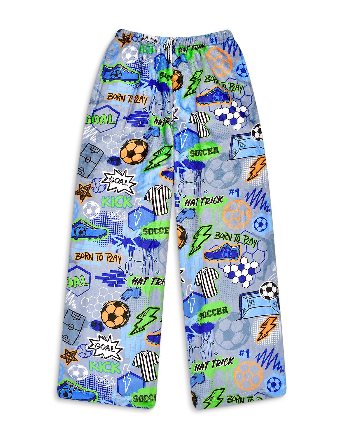 Iscream Boys' Corey Paige Born to Play Soccer Plush Pants - Little Kid, Big Kid