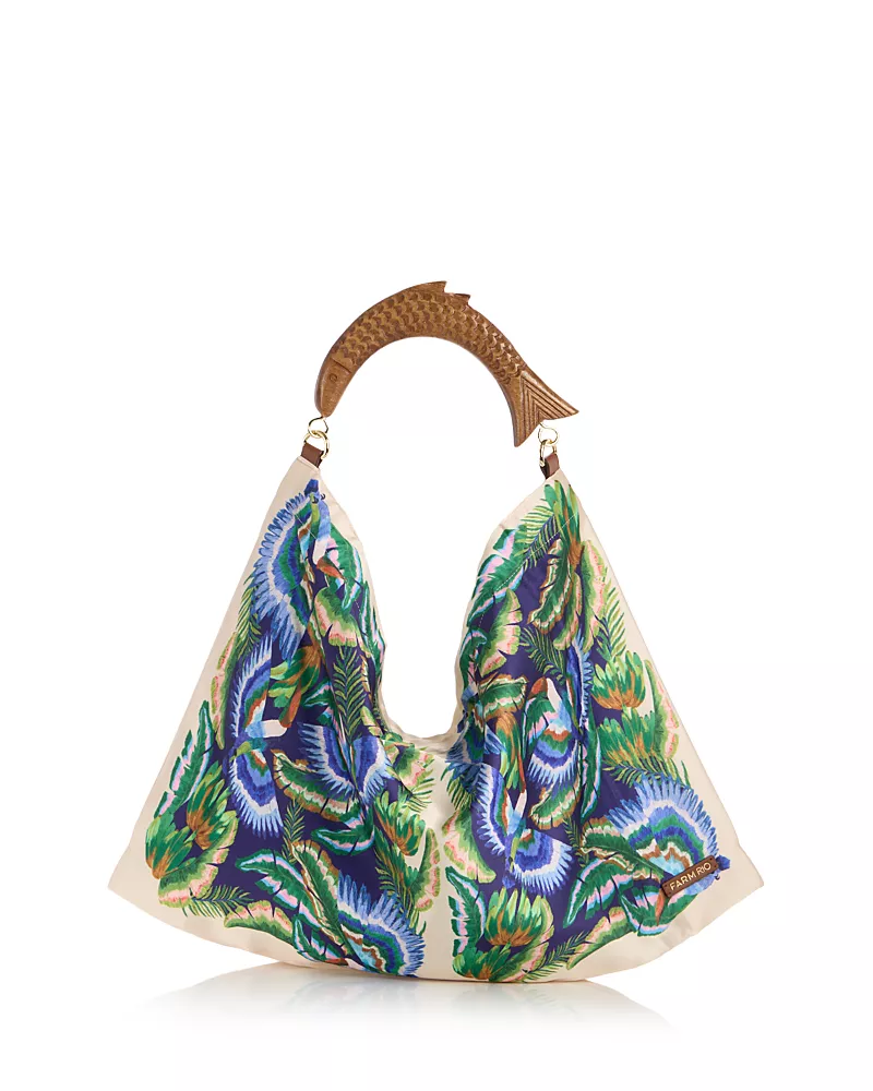Farm Rio Satin Scarf Mini Shoulder Bag