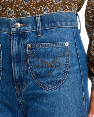 Grant High Rise Wide Leg Jeans in Wanderer - thumbnail 5