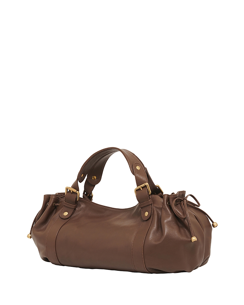 Gerard Darel 24H Large Leather Handbag