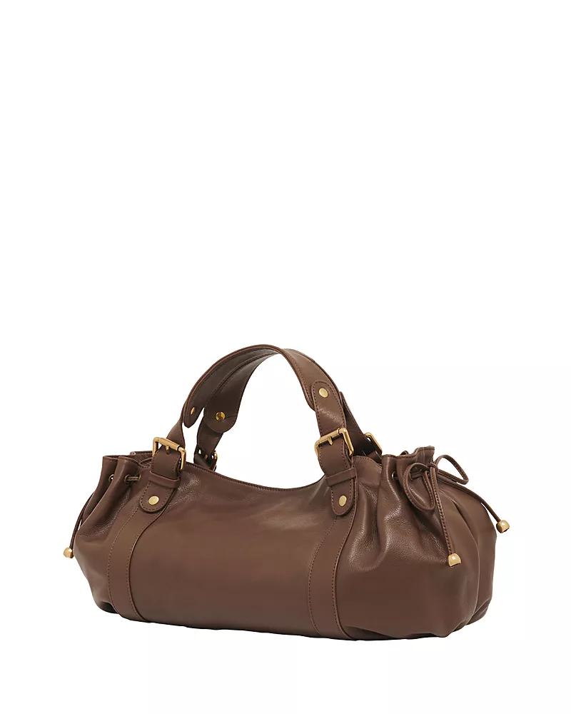 Gerard Darel 24H Large Leather Handbag