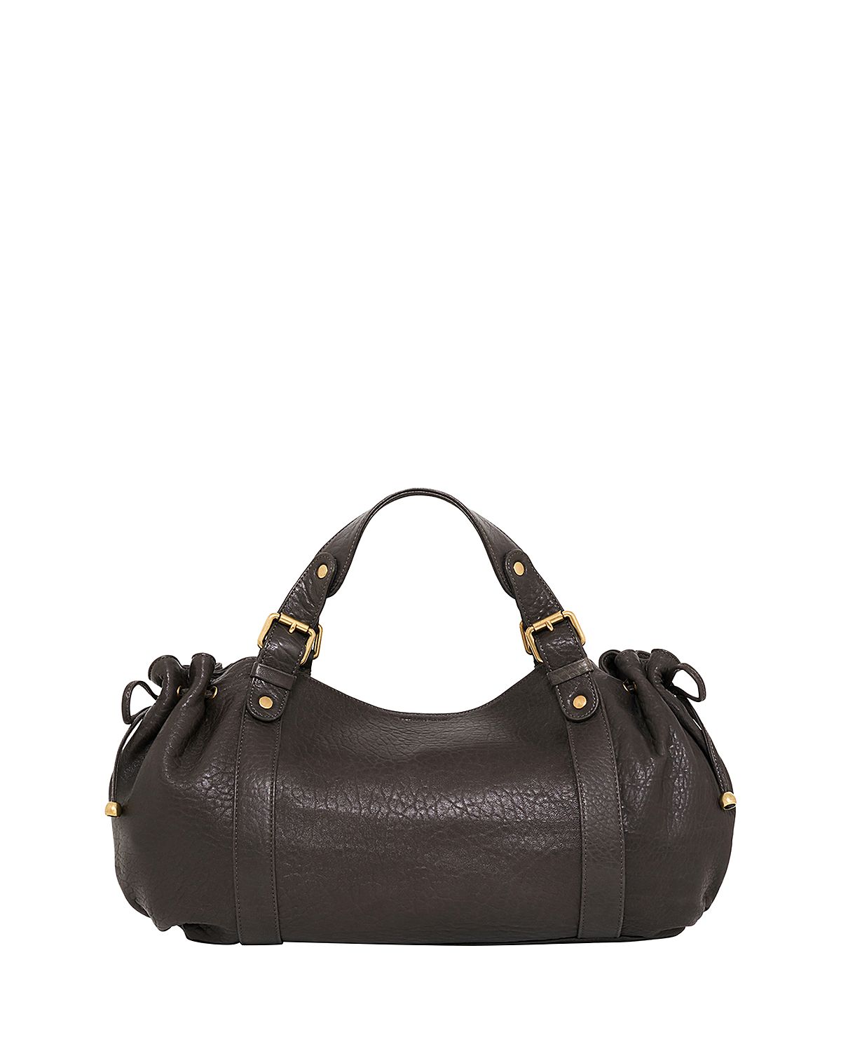 Gerard Darel 24H Large Leather Handbag