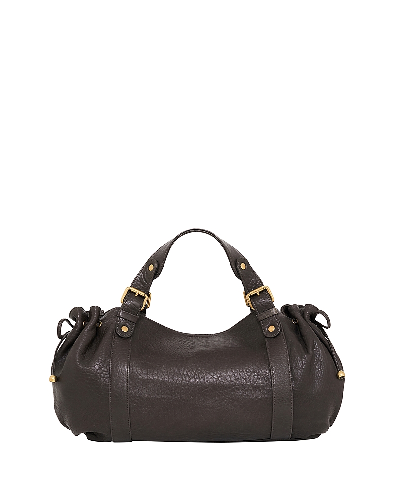 Gerard Darel 24H Large Leather Handbag
