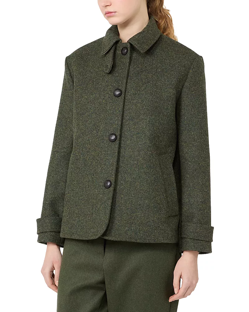 Weekend Max Mara Wksdiorama Wool Blend Jacket