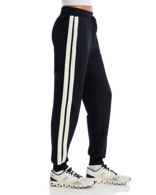 Varsity Drawstring Waist Joggers - Exclusive - thumbnail 8