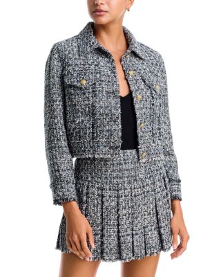Chloe Cropped Tweed Jacket