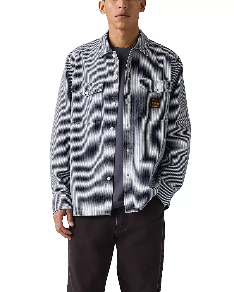 Levi's Washington Stripe Cotton Work Shirt