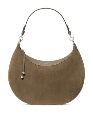 Liv Large Suede Shoulder Bag