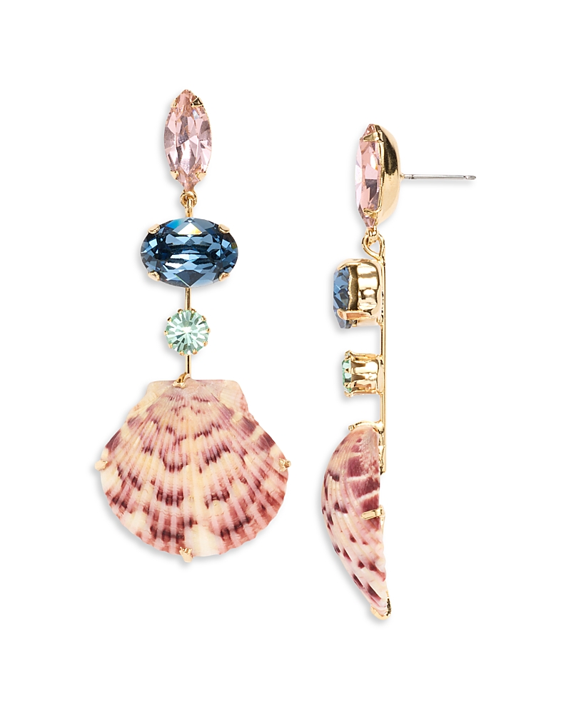 Jennifer Behr Ula Shell Drop Earrings